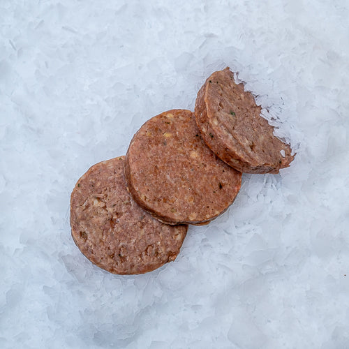 Stør-burgerbøffer