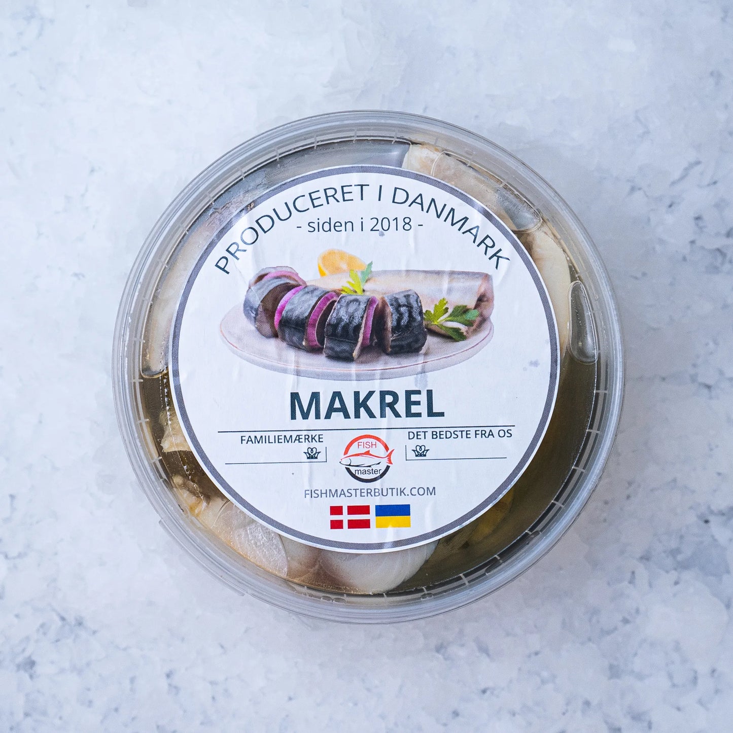 Marineret makrel i olie 1000 g