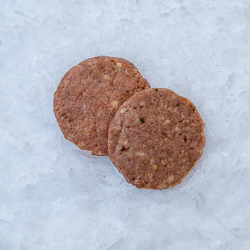 Stør-burgerbøffer