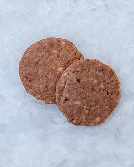 Stør-burgerbøffer