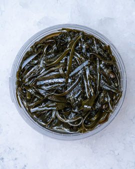 Marineret tang salat (Laminaria)