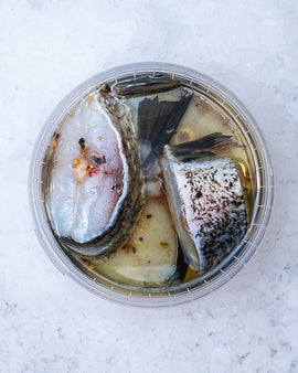 Marineret Sølvkarpe i olie