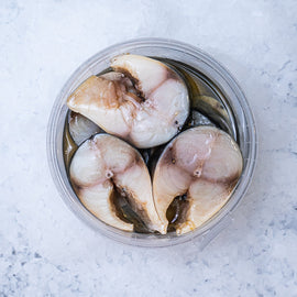 Marineret makrel i olie