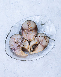 Marineret makrel i olie