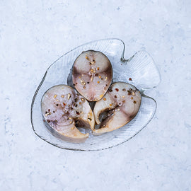 Marineret makrel i olie