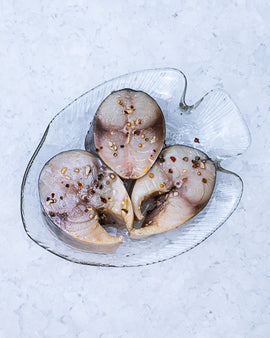 Marineret makrel i olie