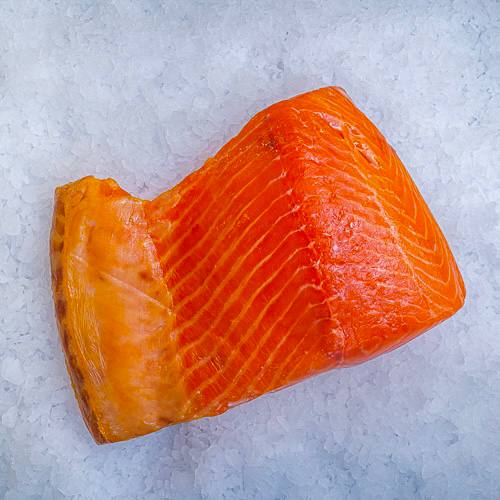 Koldrøget laksefilet