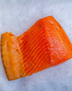 Koldrøget laksefilet