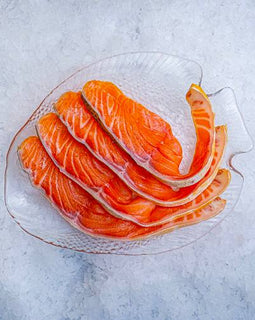 Koldrøget laksefilet