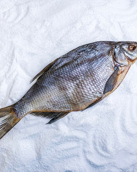 Tørret Bras med Rogn