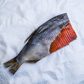 Tørret Bras med Rogn