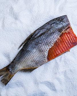 Tørret Bras med Rogn