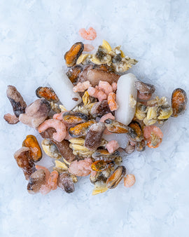 Skaldyrscocktail, dybfrost