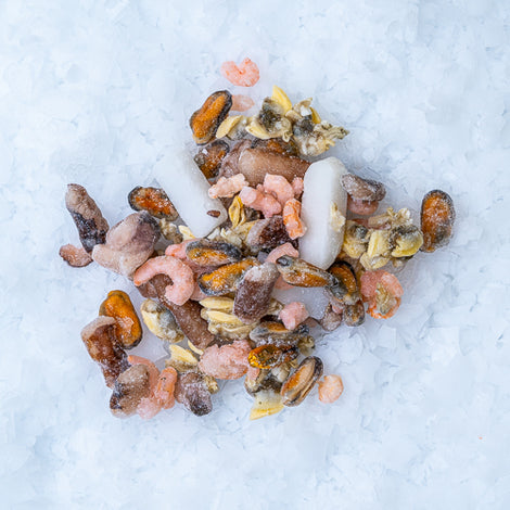 Skaldyrscocktail, dybfrost