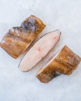 Hellefisk steaks  , frost