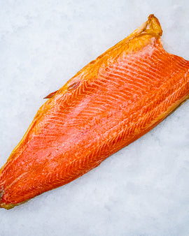 Varmrøget ørredfilet