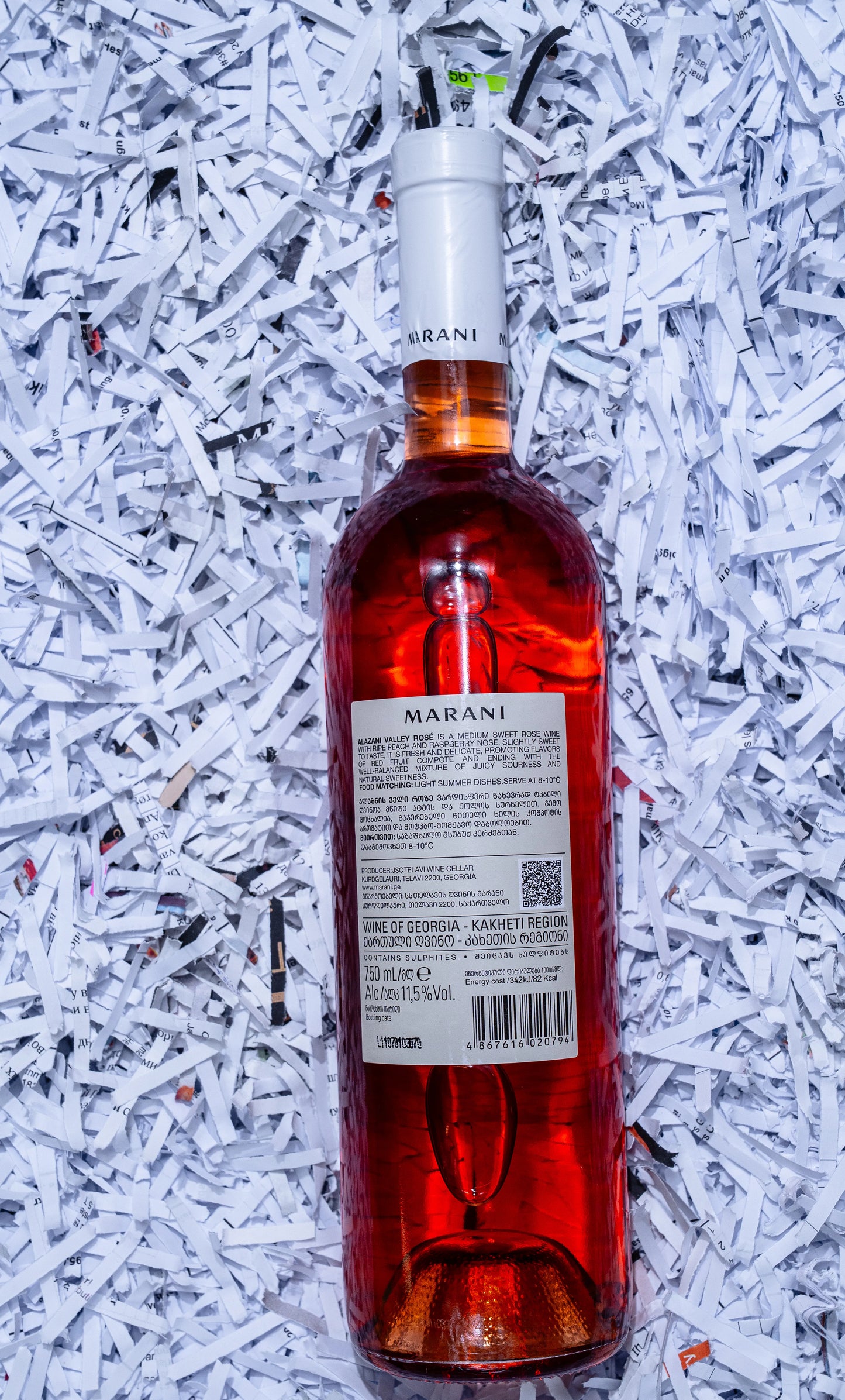 Alazani Valley Rosé Halvsød